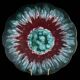 Longwy Tourmaline Platter, France, vintage 1960s, XL