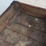 Old walnut side table