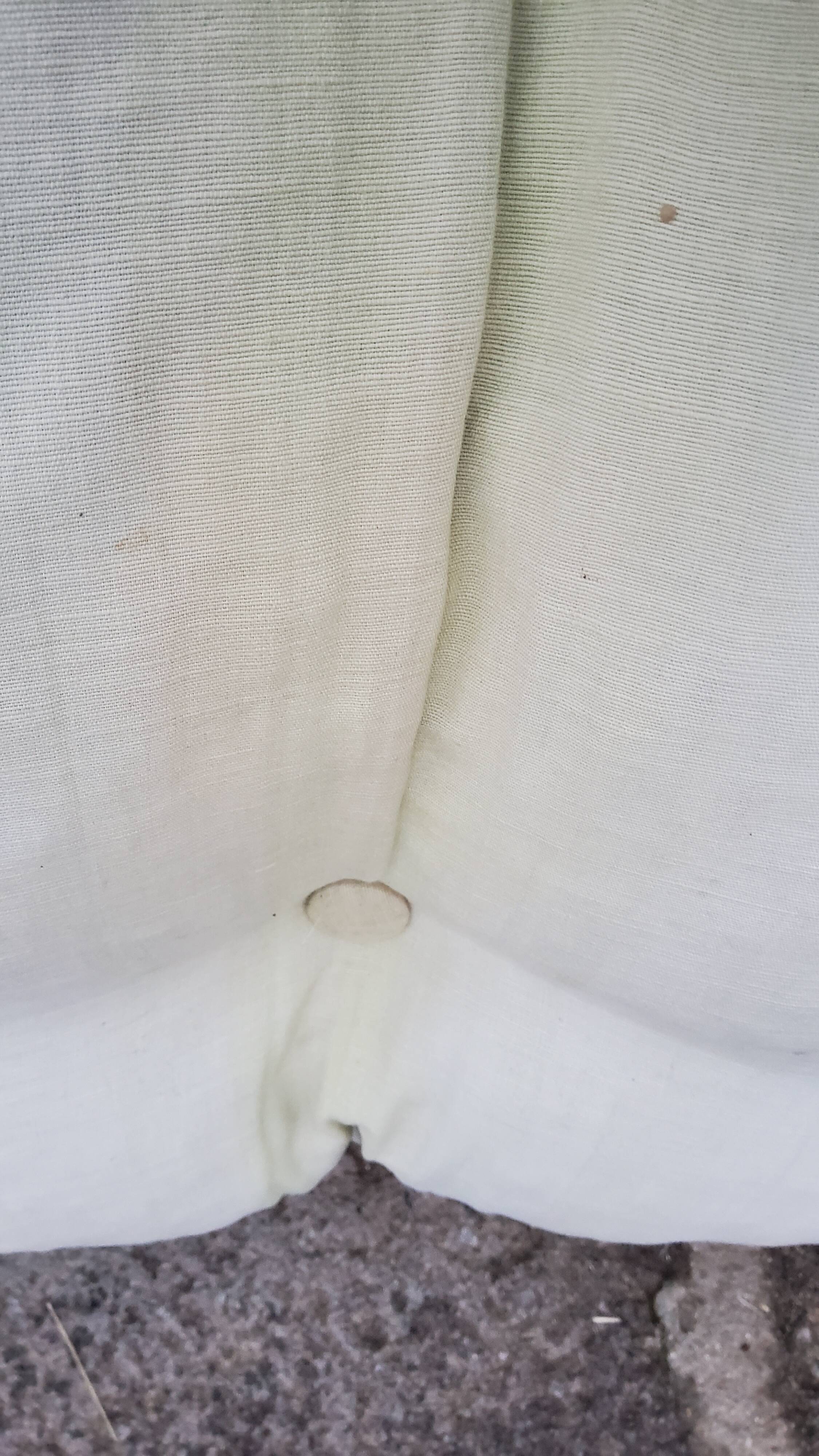 Pair of armchairs from the 70s chrome tubes and cotton canvas