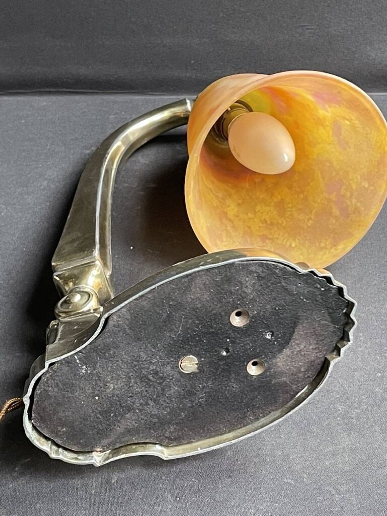 Lampe de bureau – Daum Croix de Lorraine Nancy