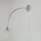 Postmodern Flexible Gooseneck Wall Light from Alva-Line, Italy, 1970s, Set of 2