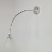 Postmodern Flexible Gooseneck Wall Light from Alva-Line, Italy, 1970s, Set of 2
