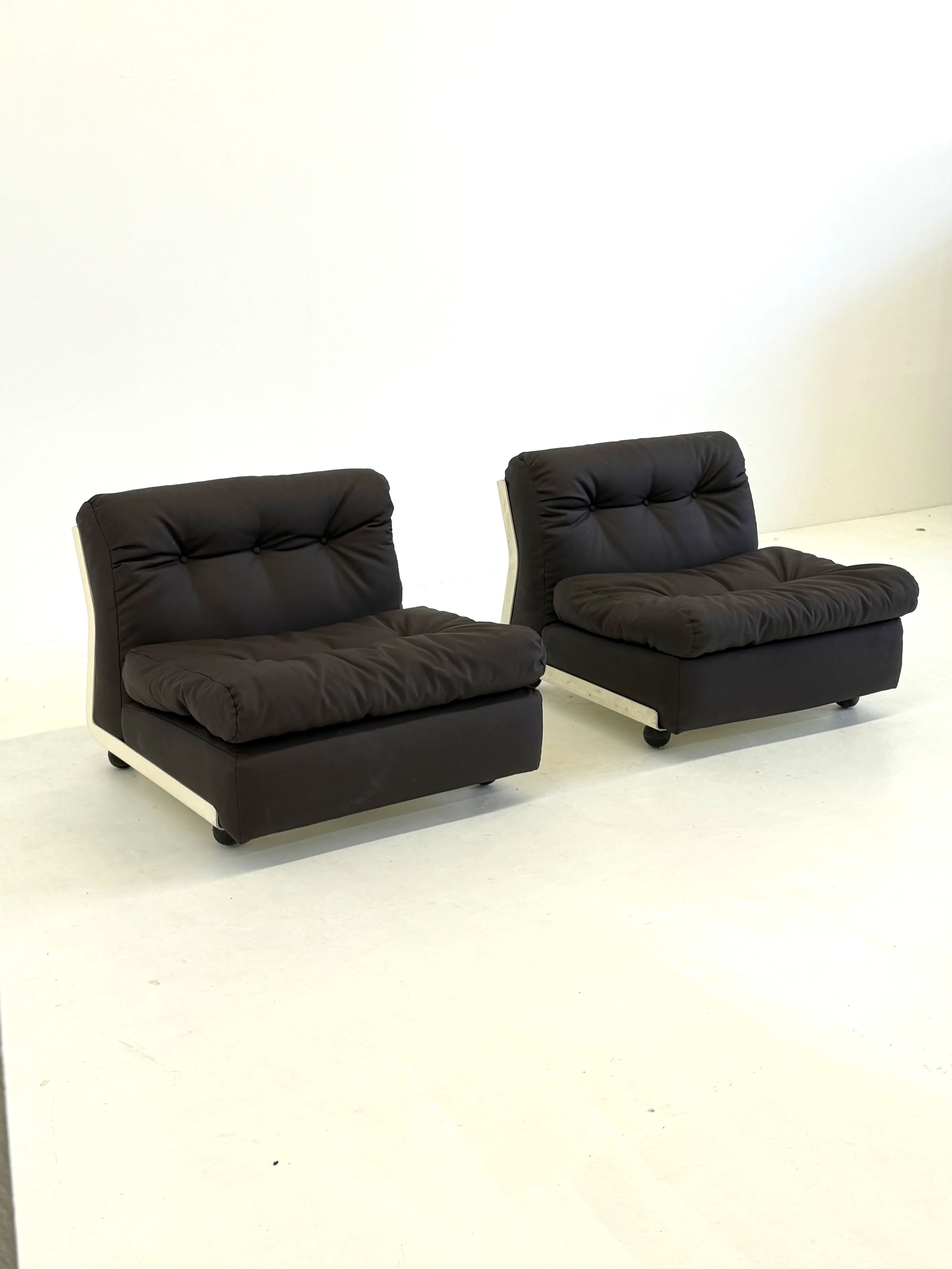 Fauteuils Amanta par Mario Bellini pour C&B Italia