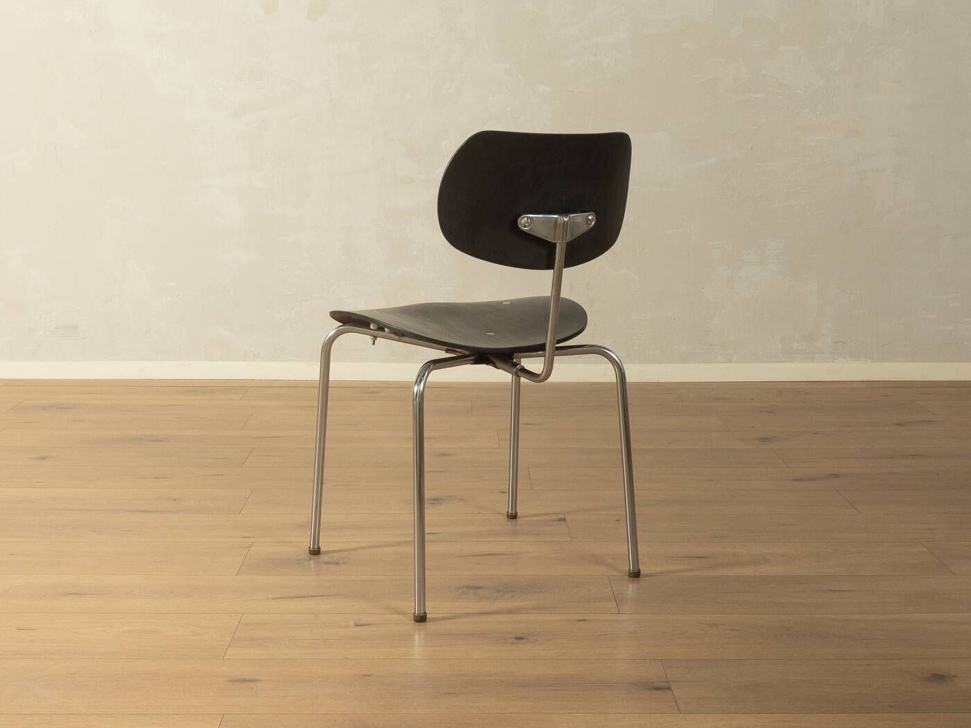 Set of 2 classic SE 68 dining chairs from the 1950s by Egon Eiermann for Wilde & Spieth