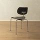 Set of 2 classic SE 68 dining chairs from the 1950s by Egon Eiermann for Wilde & Spieth