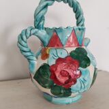 Ceramic carafe Longwy