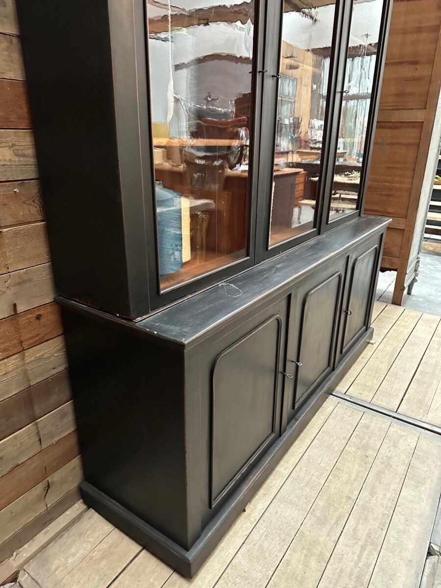 Large patinated library