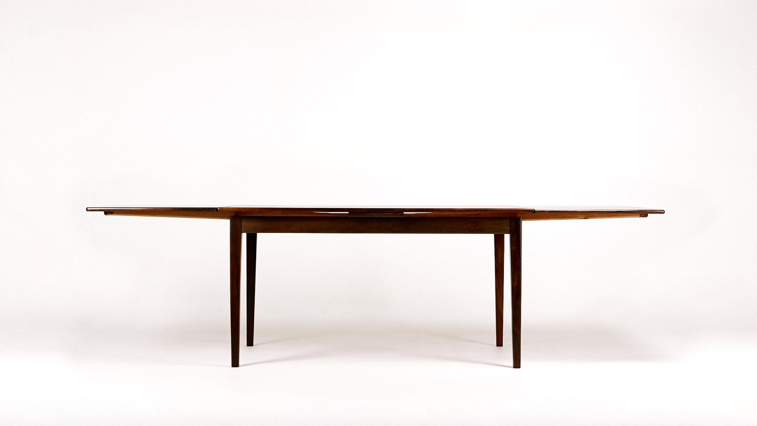 Rosewood dining table, Ivan Gern Møbelfabrik. Denmark, C.1960