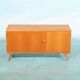 Vintage Scandinavian wall unit in oak veneer – 1960s