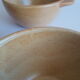 Set of 6 ear bowls in gres cnp gres village France vintage old