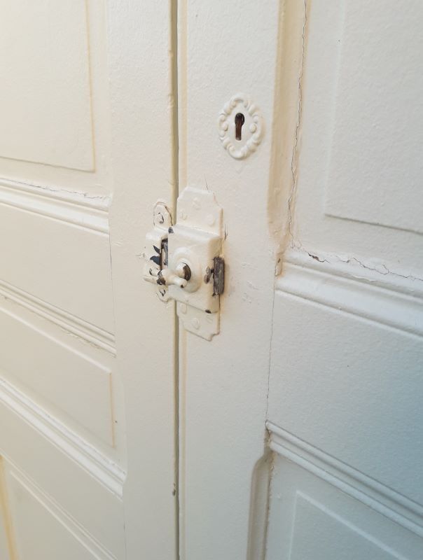 Pair of doors 218,5x92,5cm old closet