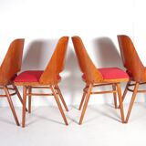 Dining Chairs by Oswald Heardtl for TON, set of 4