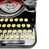 Underwood Portable 4 Bank Typewriter Revised New Black Ribbon 1930
