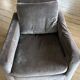 Fauteuil chester habitat velours prune