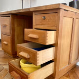 1940s style oak desk