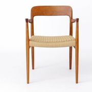 1 of 2 Armchair No. 56 by Niels Otto Møller (1954) – Teak Frame