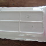 Pullivuyt white ceramic asparagus dish