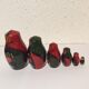 Vintage ancient Russian Matriochka dolls