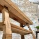 Solid wood workbench