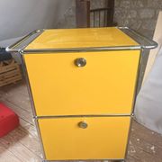 USM Haller Caisson mobile 2 tiroirs Jaune