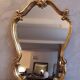 Baroque style gilded mirror
