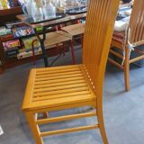 Wooden chairs
