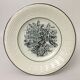 Set Of 6 Dessert Plates Representing 6 Months Of The Year. "Digoin Sarreguemines"