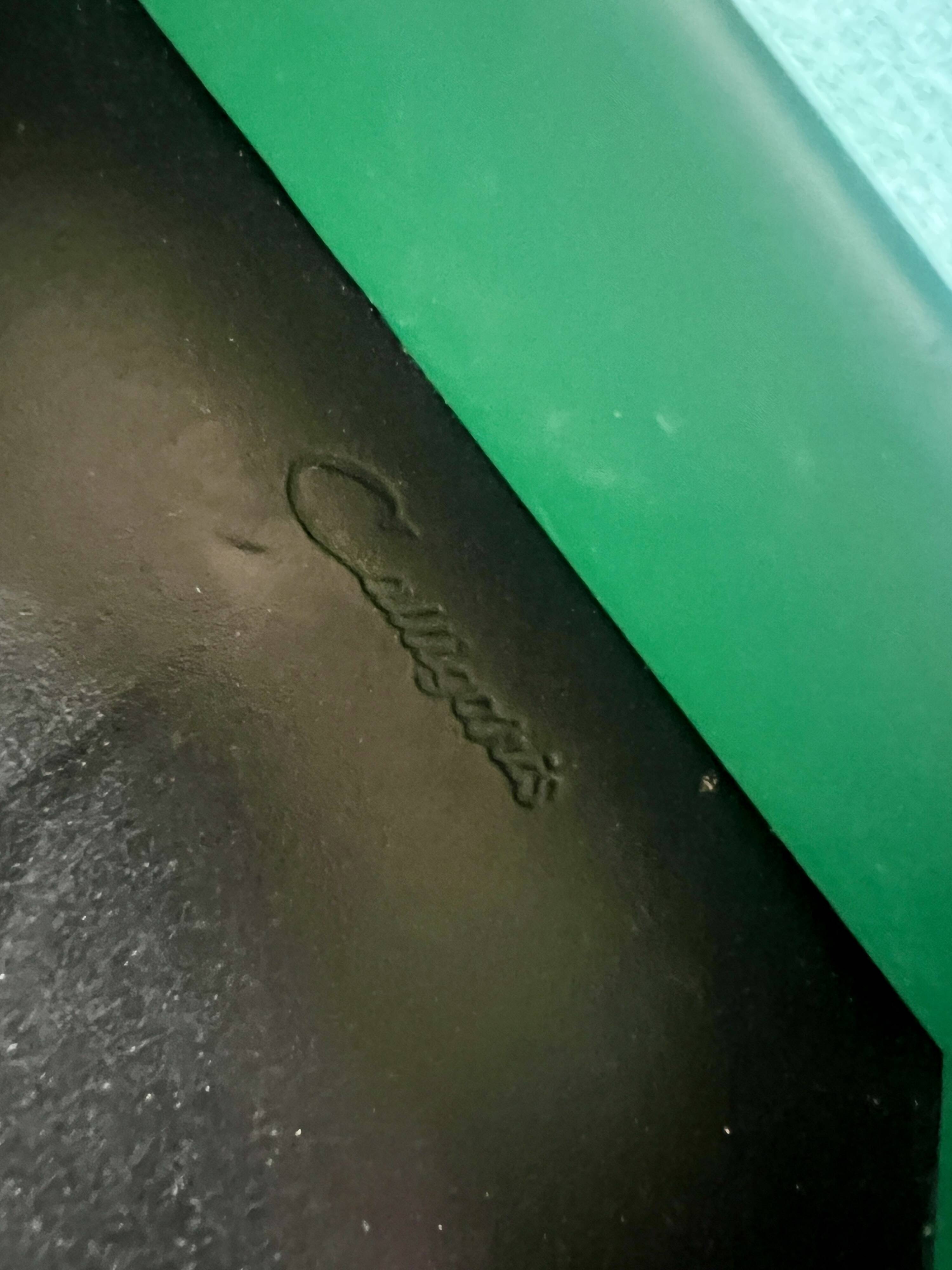 Set of 4 vintage Calligaris chairs – 1980s design