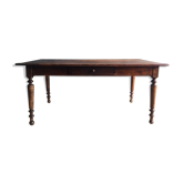 Table de ferme 1 tiroir