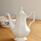 Large vintage jug Johnson Brothers Pearl pattern white porcelain