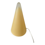 Large designer Teepee glass lamp