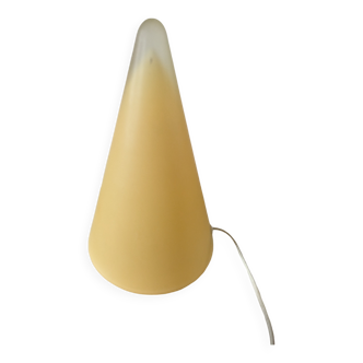 Large designer Teepee glass lamp