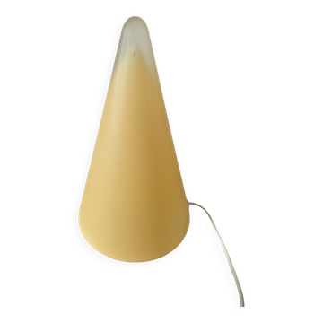 Large designer Teepee glass lamp