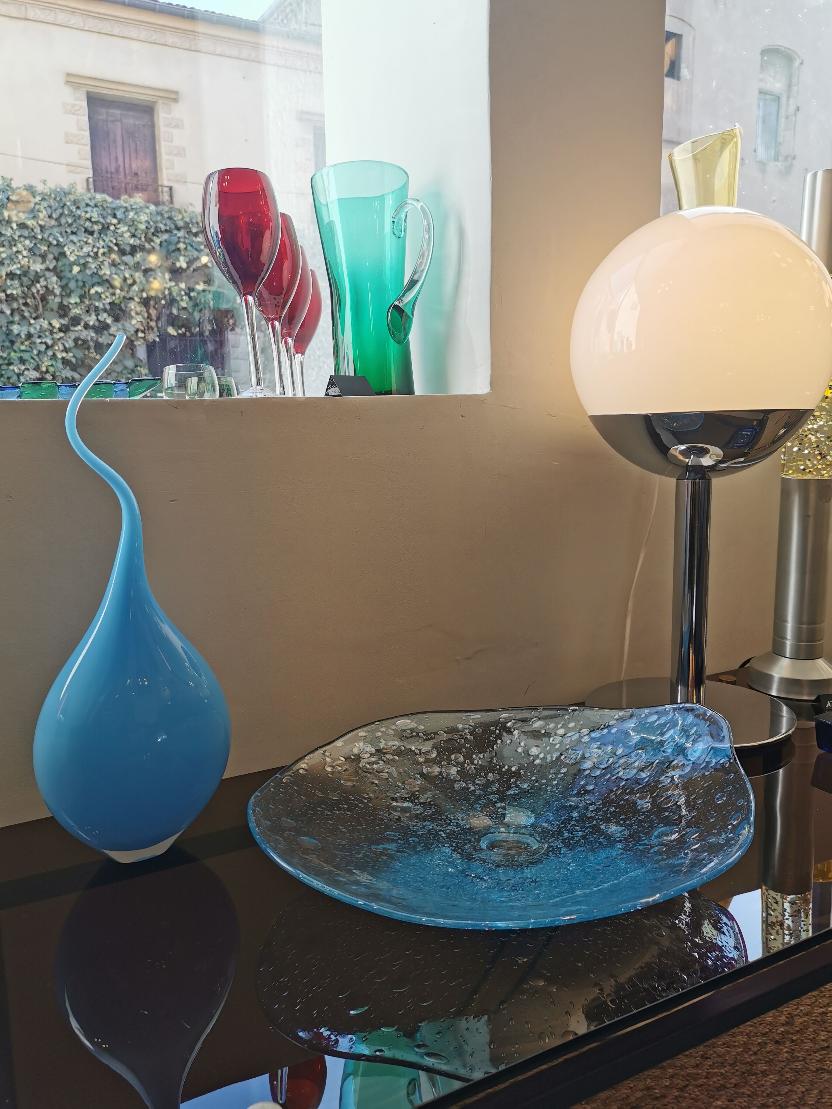 Vintage glass sculpture from Murano mid century