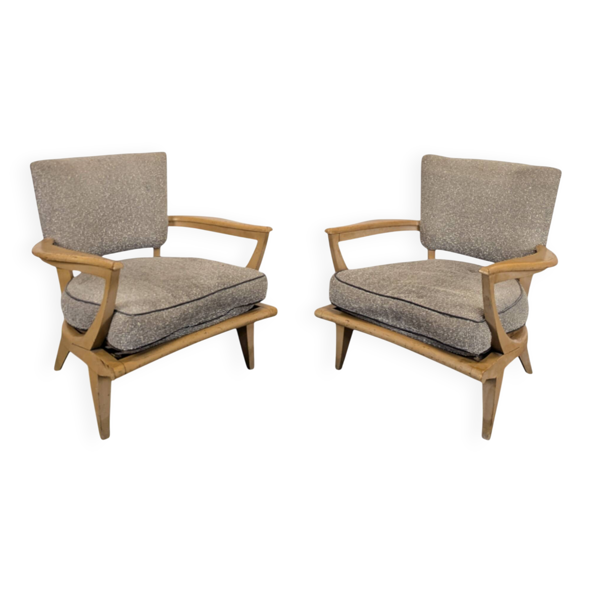 Paire de fauteuil de Etienne Henri Martin