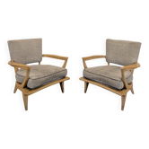 Pair of armchairs by Etienne Henri Martin