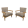 Paire de fauteuil de Etienne Henri Martin