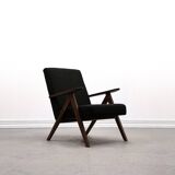 Mid Century Easy Chair Model B - 310 Var in Black Buckle