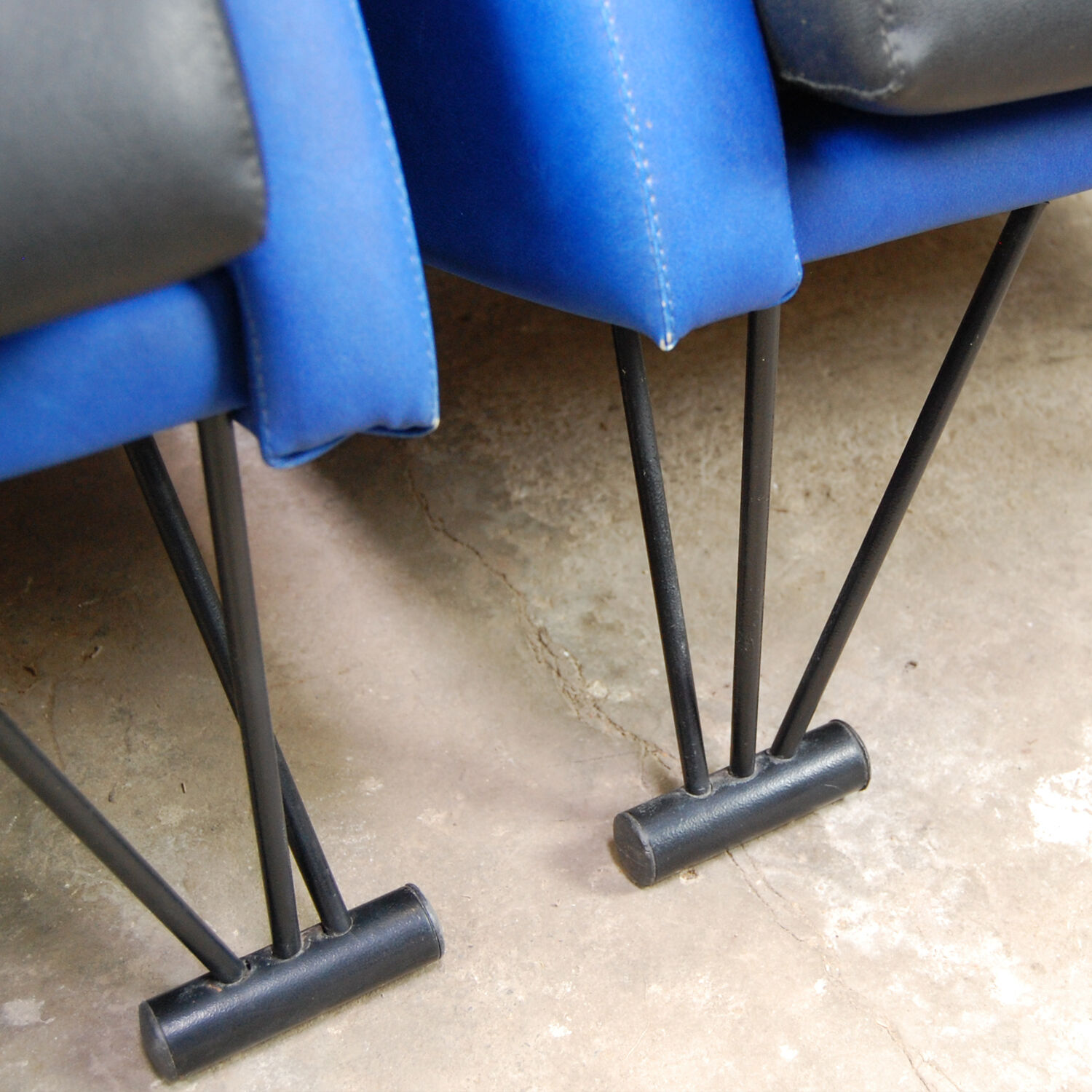 Pair of armchairs post-modern style
