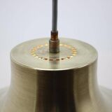 Mid-century design brass pendant by Napako, 1970s