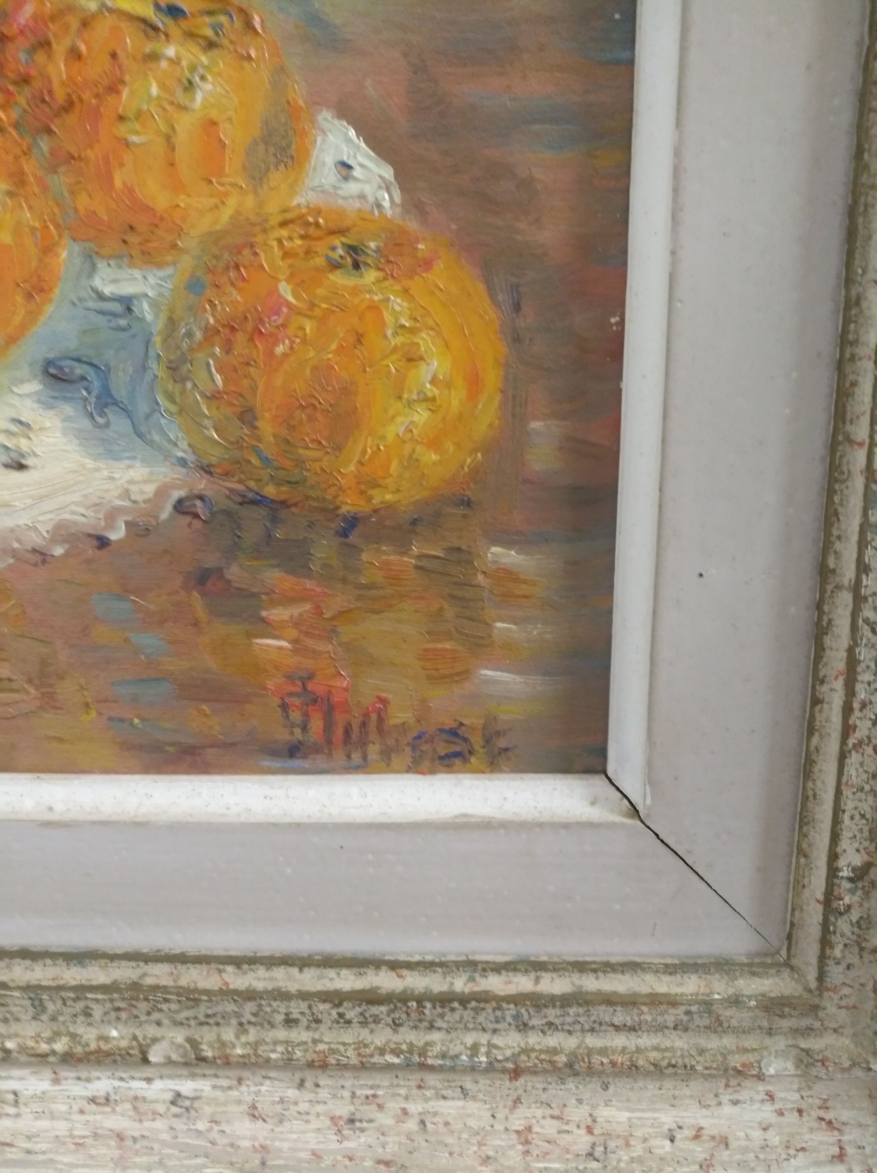 Tableau Le bouquet de fleurs peinture à l'huile