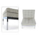 Lot de 3 fauteuils Florence Knoll “modèle 65” Circa 1960