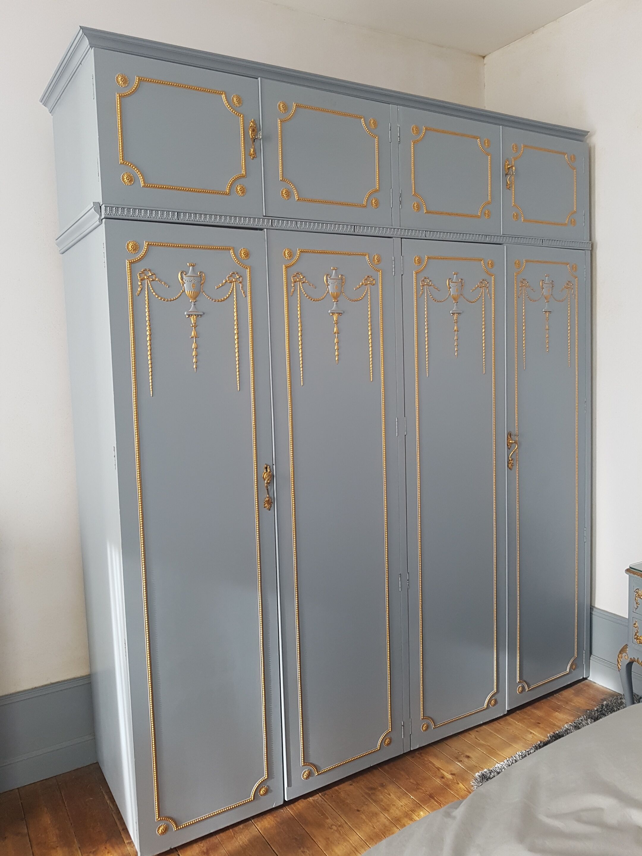 Louis XV style wardrobe