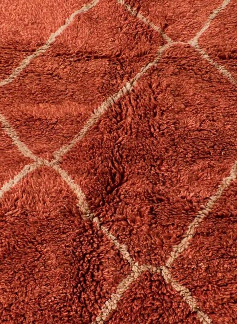 Berber rug in natural wool 250cmx150cm