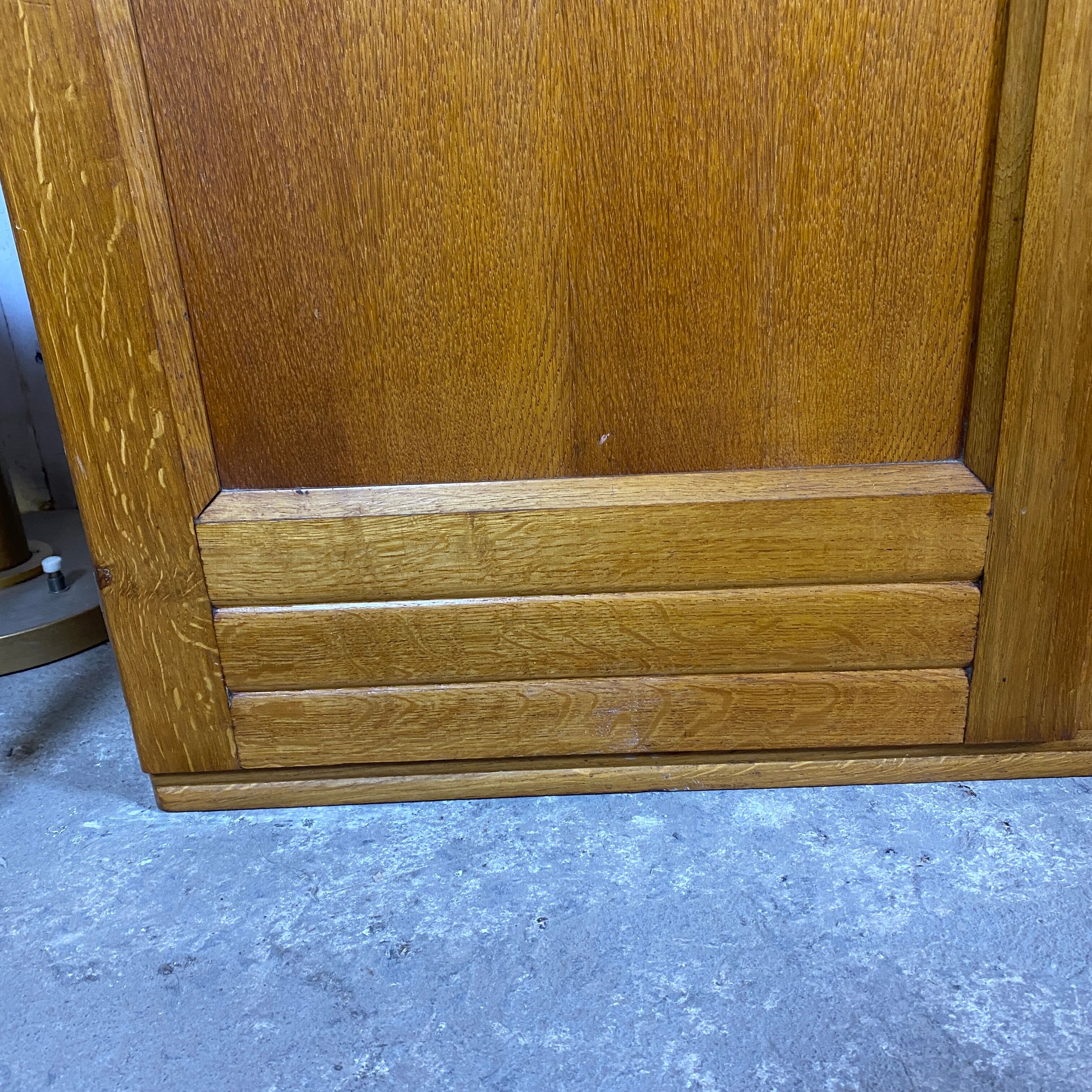 Parisian oak wardrobe