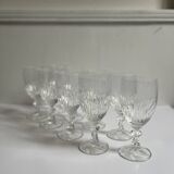 Crystal wine glasses