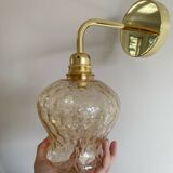 Wall lamp with vintage globe