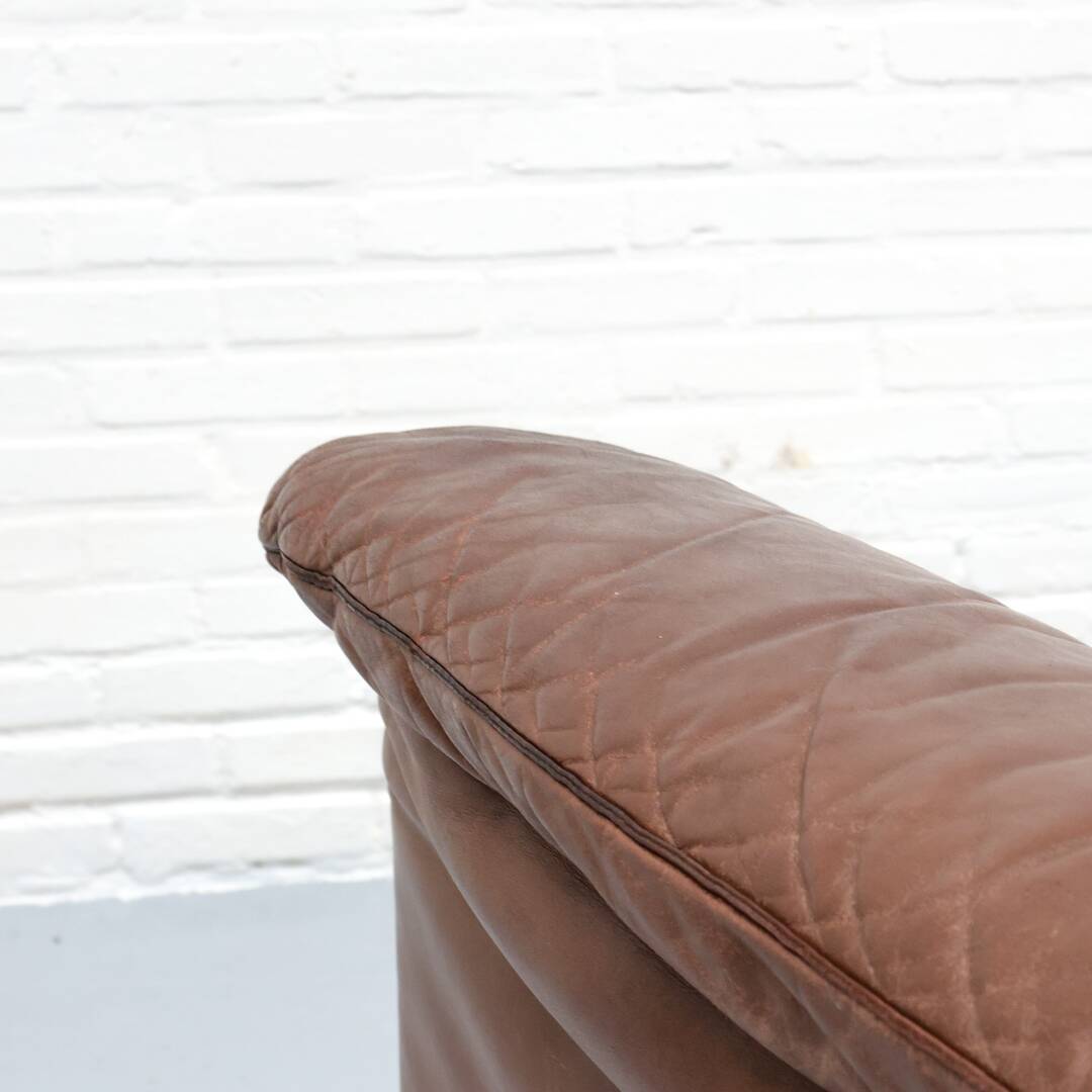 Leather Wittmann Hochbarett Armchair 1970s