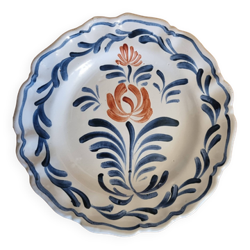 Old Angouleme Faience Plate Le Renoleau