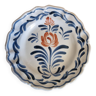 Old Angouleme Faience Plate Le Renoleau